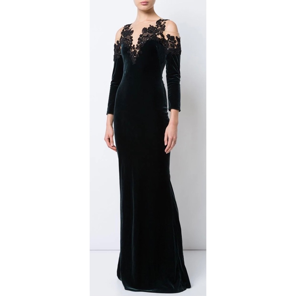 Marchesa Notte Velvet Gown | 14